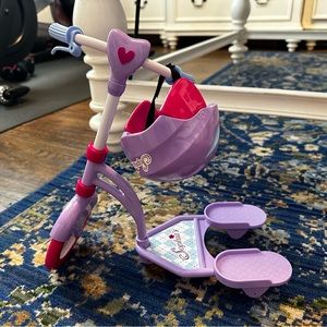 Sophia Doll Scooter and Helmet Set